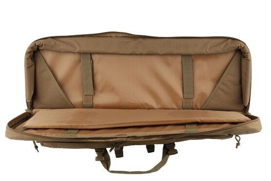 NcSTAR VISM 36" Double Carbine Case in Tan has a padded divider